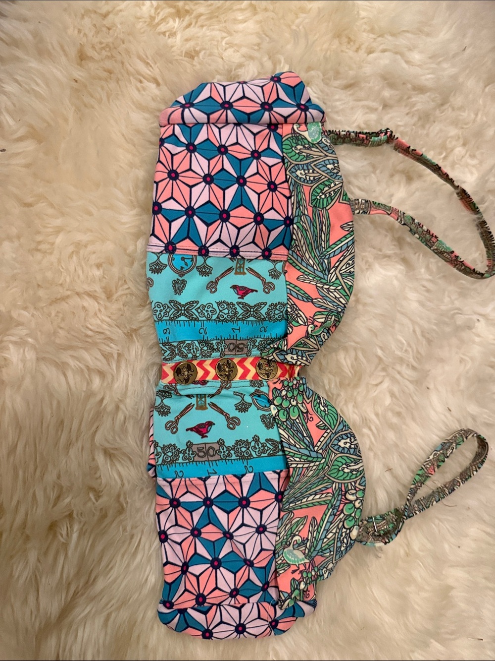 Maaji Rewind Collection size XL bandeau top vintage sz xl